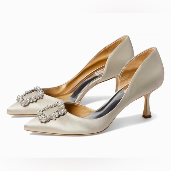 Badgley Mischka Fabia Kitten Heels - Picture 1 of 17